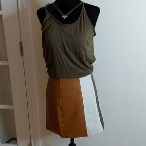 Wild Honey pleather skirt sz. S